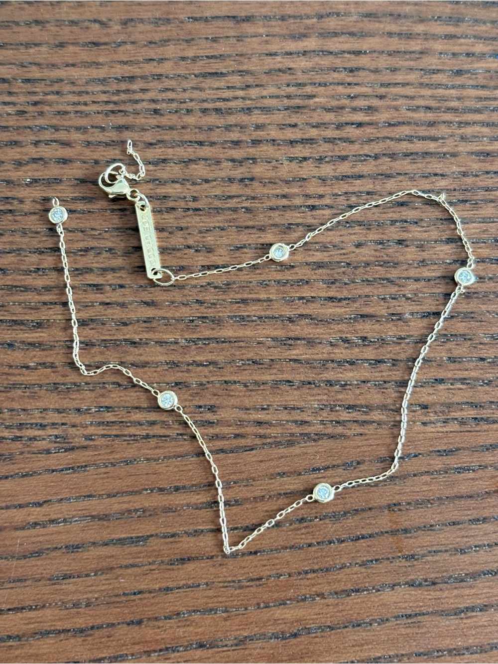 Zoe Chicco Anklet - 14k and Diamond